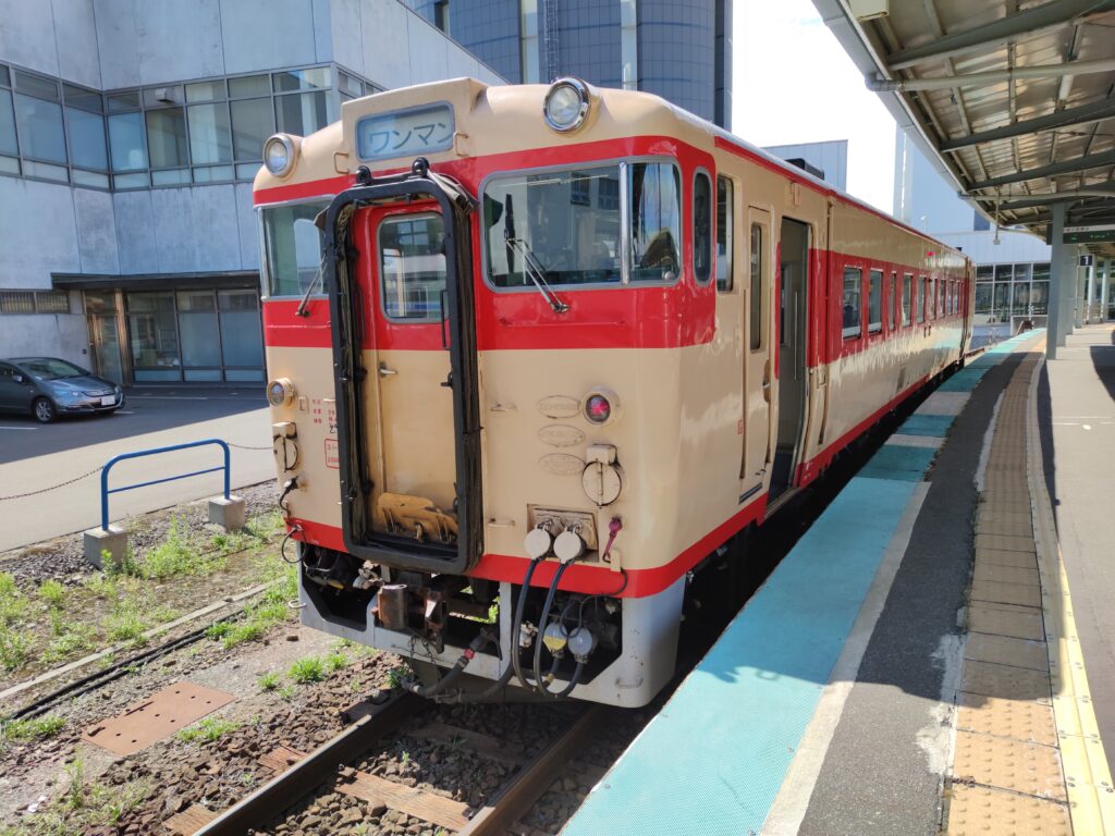 函館駅1番線