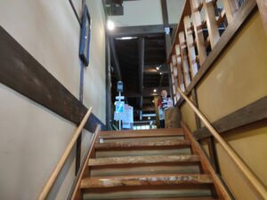 益子の茶屋階段