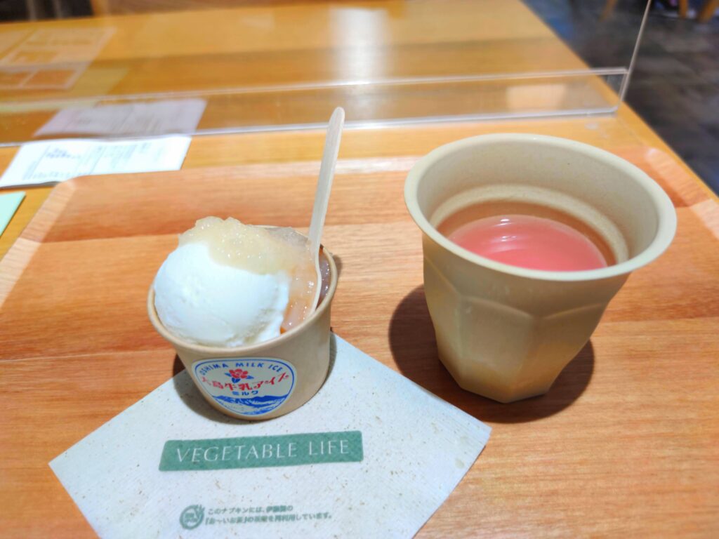 大島牛乳アイス