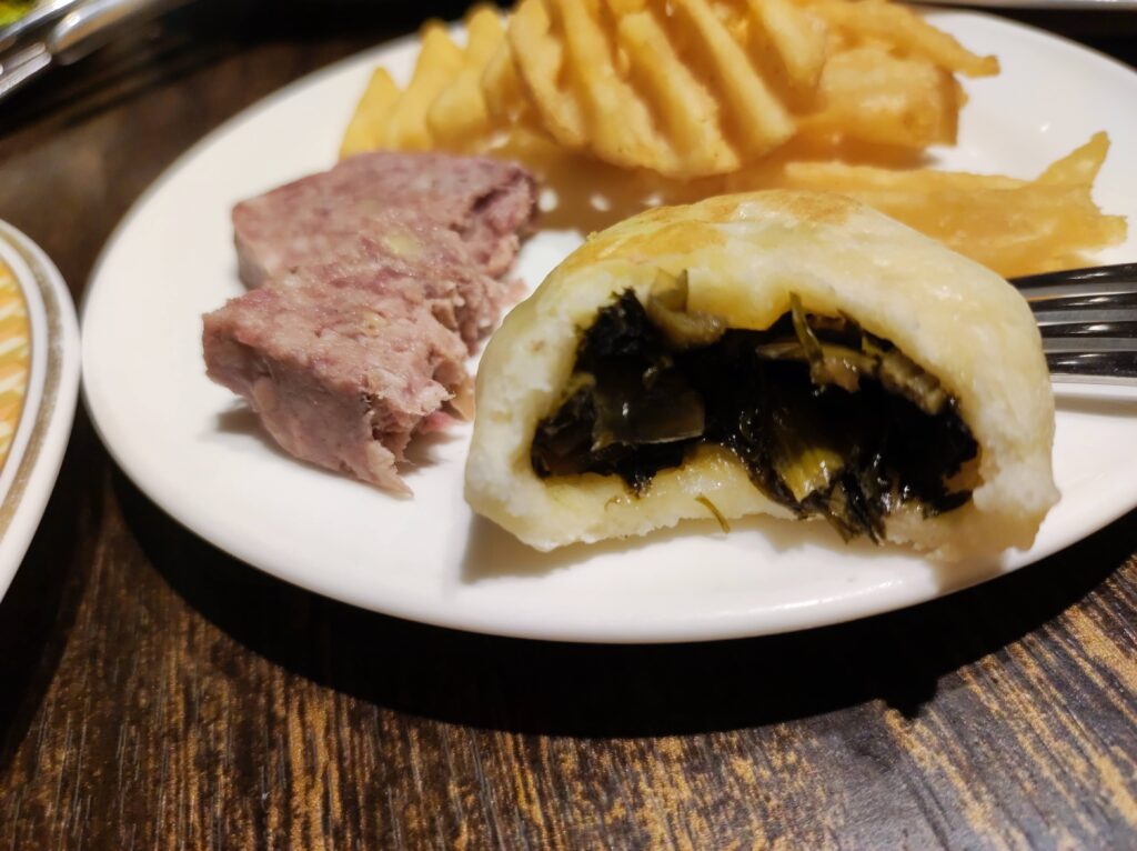 おやきは野沢菜