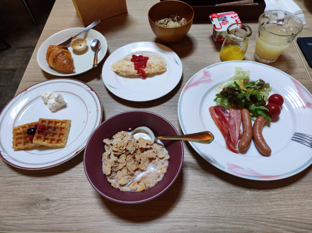 7月の朝食
